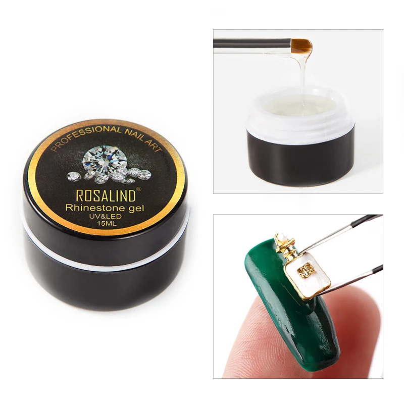 15 мл клей для дизайна ногтей бисера липкий гель драгоценных камней ювелирное
