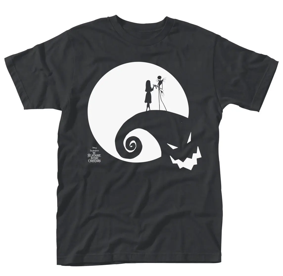 

The Nightmare Before Christmas 'Moon Oogie Boogie' T-Shirt - NEW & OFFICIAL Short Sleeve Round Neck T Shirt Promotion