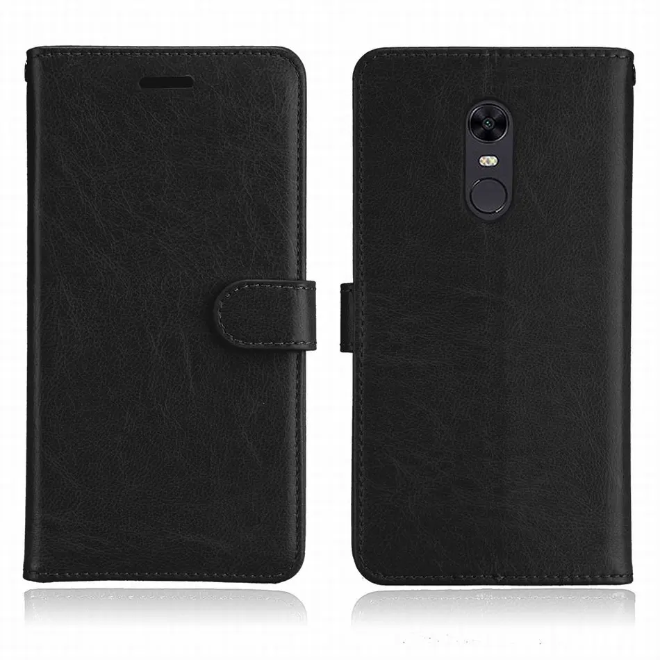 Чехол со слотом для карт Кожаный чехол для Xiaomi 4 5 6 6X A2 8 SE 4C 4I Mix 2S Redmi 3 3S 3X Note 4X 5A Prime Pro однотонный кошелек P08G