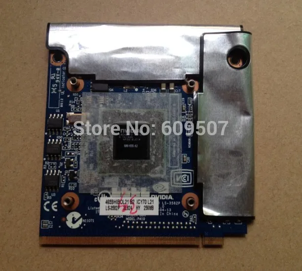 Для nVidia Fo GeForce 8400M G MXM IDDR2 256MB G86 635 A2 графическая видеокарта для ноутбука Acer Aspire 5920G