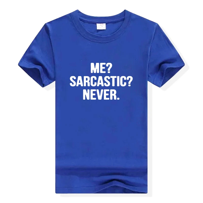 Женская женская Sarcasm забавная футболка Femme мужская хип хоп футболки размера плюс