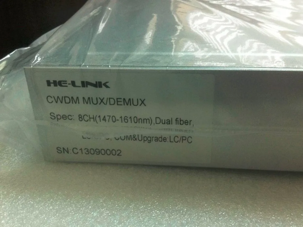 Новая стойка CWDM 8 каналов Mux/Demux гарантия 3 года полностью протестирована |