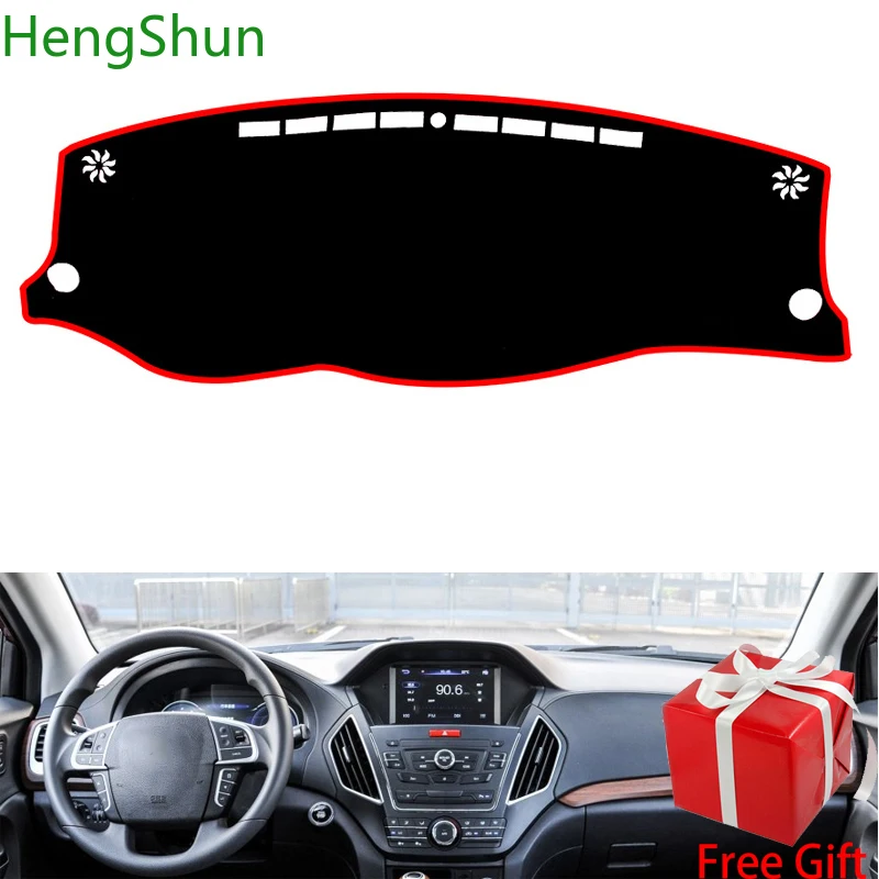 Для lifan X80 2017Car Styling Dash Mat Dashmat наклейка на приборную панель Крышка Солнцезащитная