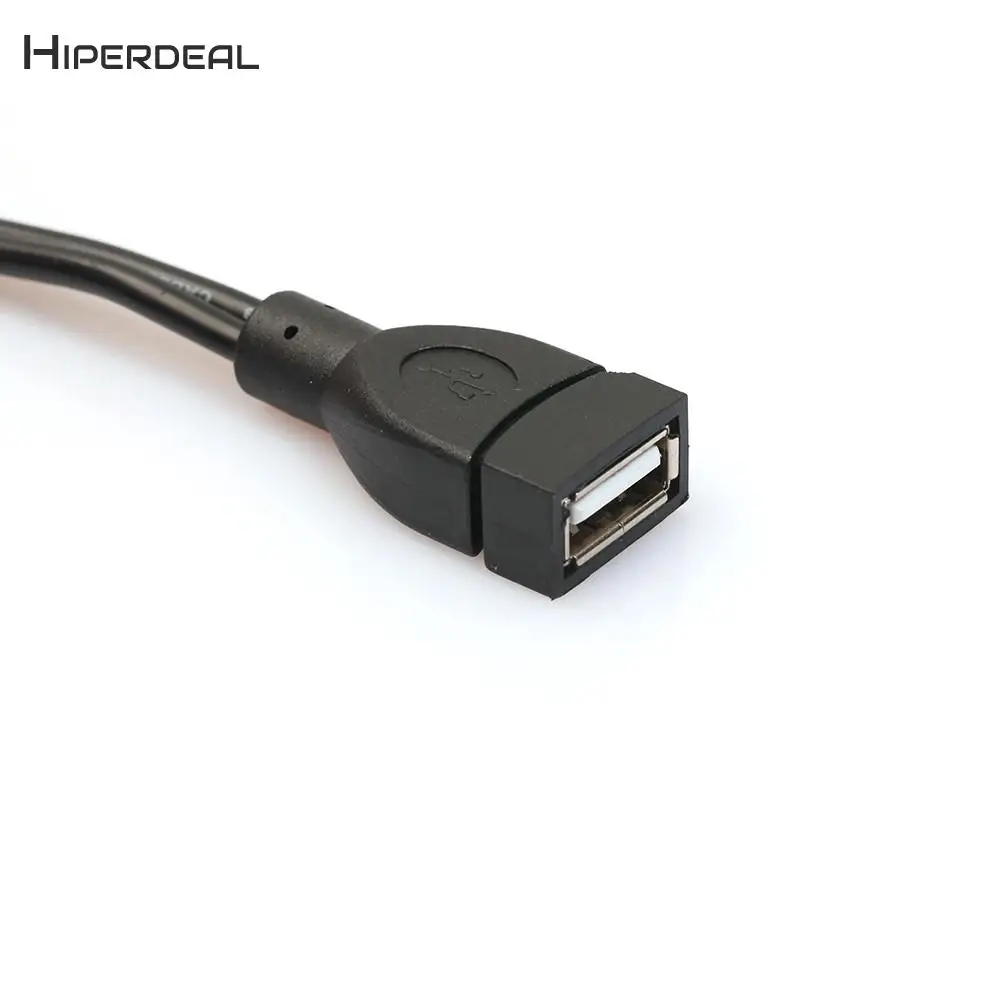 HIPERDEAL микро USB хост OTG кабель с штепсельной вилкой адаптер питания телефон ПК