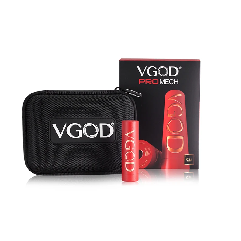 Оригинальный vgod Pro мех mod меди строительство Fit 18650 четыре цвета VS coilart высокое