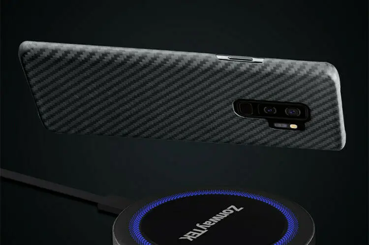 Настоящее углеродное волокно для samsung Galaxy S10 S8 S9 Note 9 8+ Plus чехол для телефона