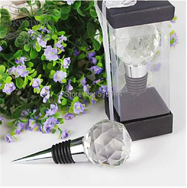 Бесплатная доставка 100 шт. качественный хрустальный шар пробка для вина лучшие