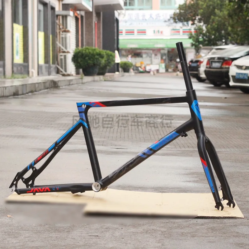 black blue JAVA CL велосипед 2" Minivelo 18 скоростей Uniex высокое качество суппорт тормоза дорожный Drop Bar 451 городской мини velo городской велосипед - Цвет: black blue