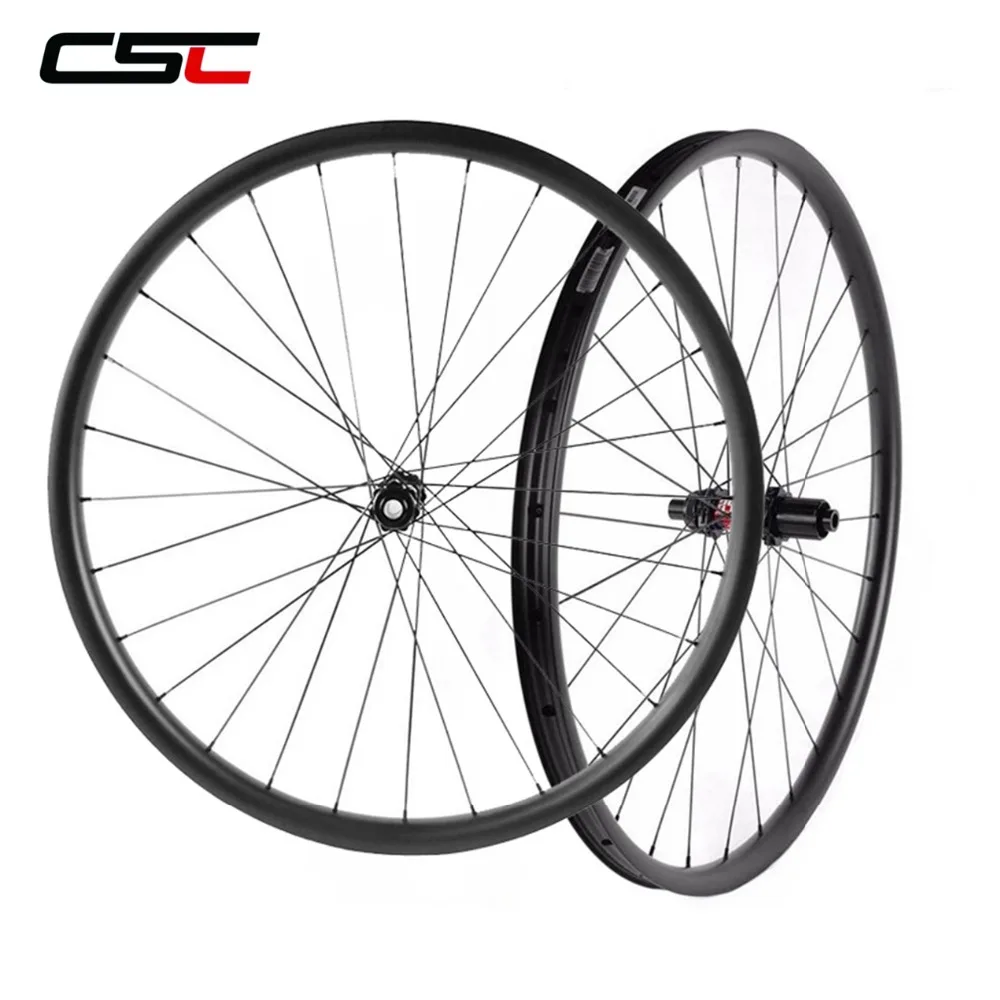 Горный велосипед Superlight 1270g карбоновые колеса 29er 30*22 бескамерные Асимметричные XC