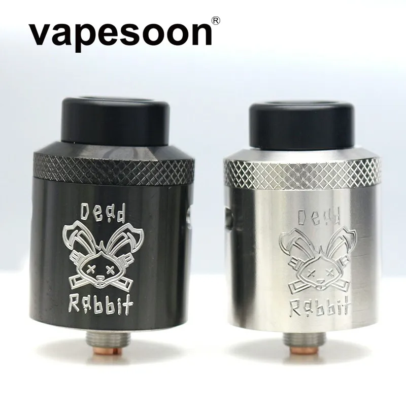 Dead Rabbit BF RDA Atmoizer Tank aluminum поддерживает одинарную/двойную катушку Vape пригодную для