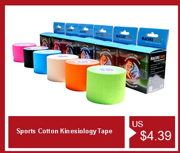 Macure Tape20 цвет 5см5м Спортивная Кинезиология Лента Хлопок Рок физиотерапия Баскетбол Футбол к активный колено боль мышцы ленты