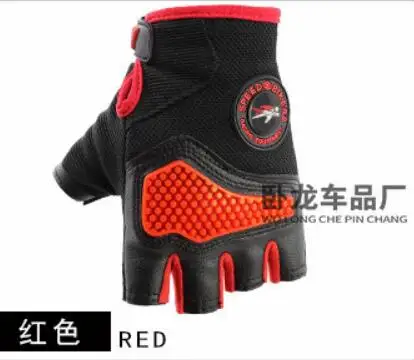 Motorcycle summer off-road shatter-resistant short finger gloves riding racing half knight equipment | Автомобили и мотоциклы
