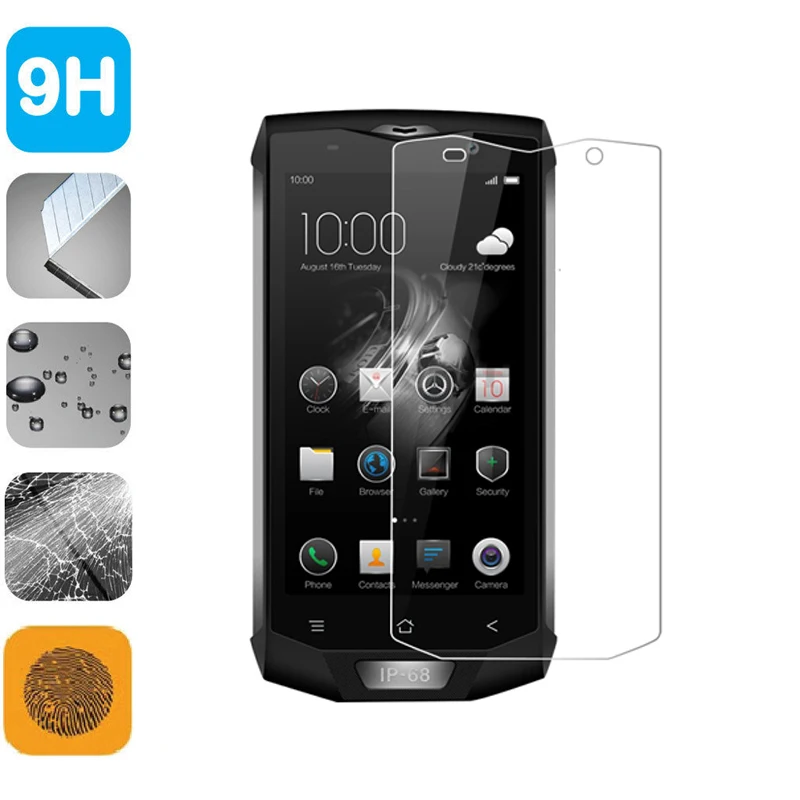 Закаленное защитное стекло 9H для ЖК-экрана, Защитная пленка для Blackview BV8000 PRO, аксессуары для защиты от царапин