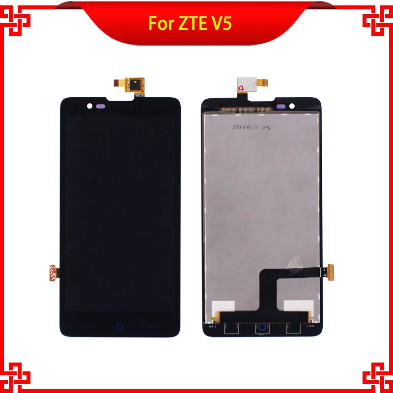 ЖК дисплей для ZTE Redbull V5 V9180 N9180 U9180 дигитайзер сенсорного экрана запчасти