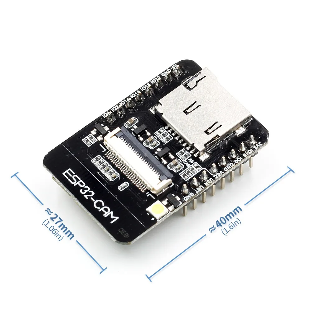 Модуль камеры с Wi-Fi + Bluetooth макетная плата ESP32 модулем OV2640 2 МП | Электронные