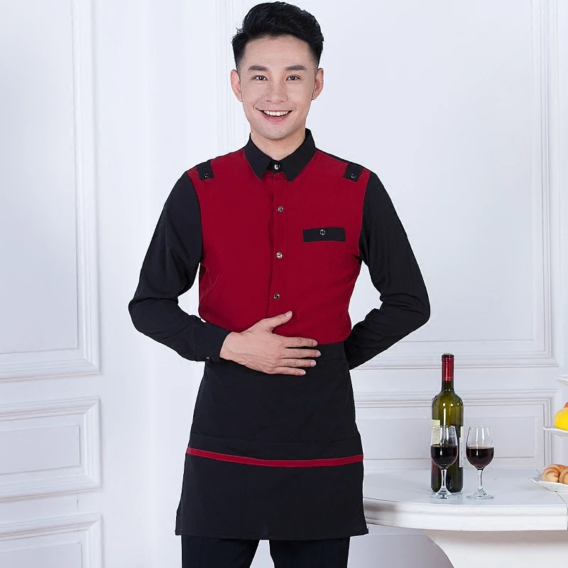 Униформа для отеля на осень и зиму горячий горшок женская одежда ресторана