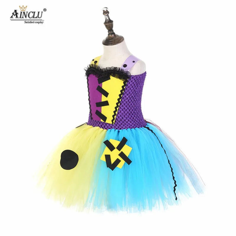 Платье-пачка для девочки на Хэллоуин Детский костюм горничной вечеривечерние