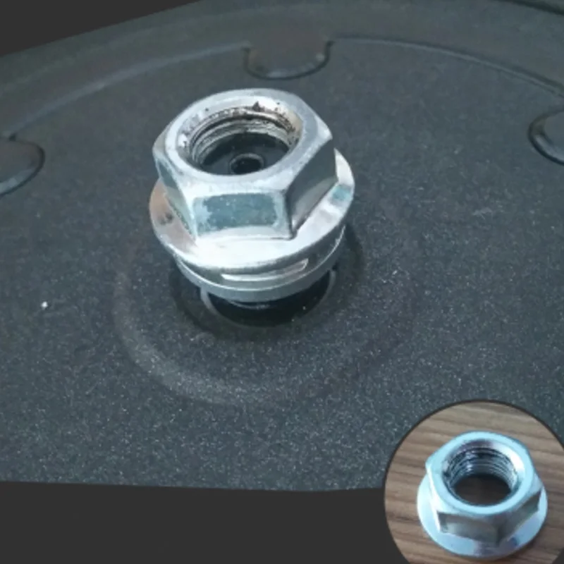 1 rear motor screw Задний моторный колесный винт для шин, гайка, колпачок, зажимной стопорный винт, замена для Xiaomi Mijia M365, Электрический скутер - Цвет: 1 rear motor screw