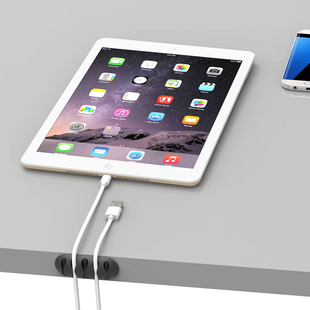 KISSCASE защитный кабель зажимы органайзера держатель для зарядки намотки кабеля de