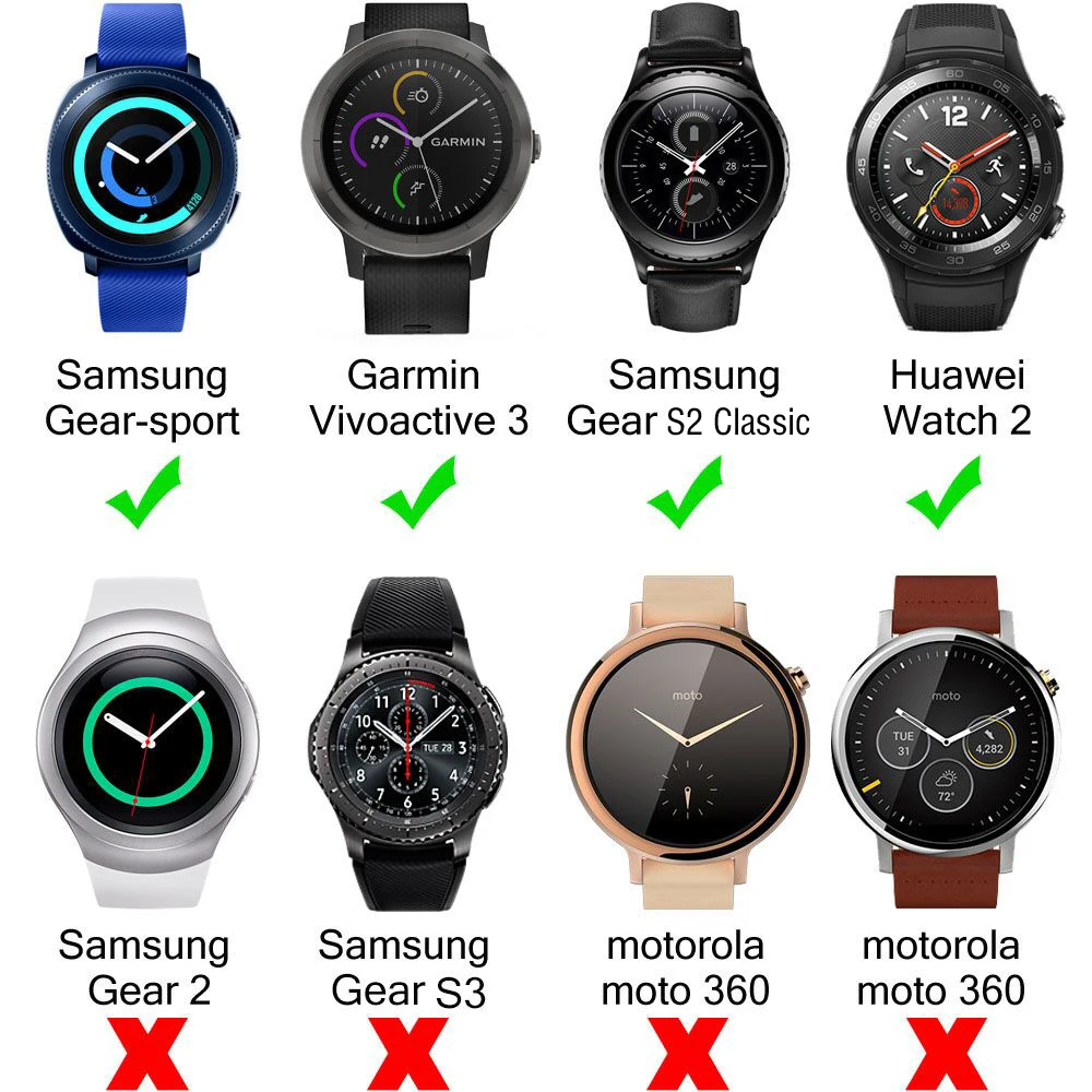 Для Samsung Sport Watch Band 20 мм мягкий силиконовый смарт ремешок быстросъемный для Gear S2