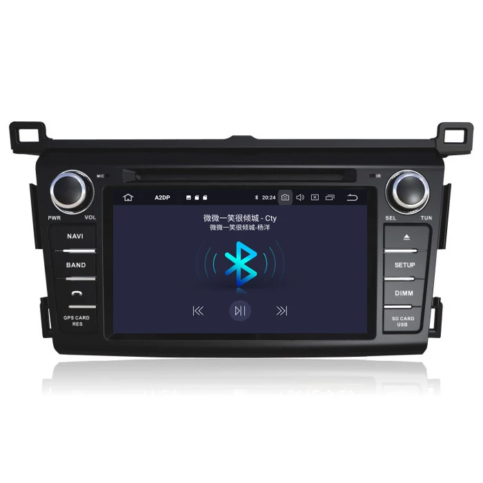 IPS 2 din Android 9 0 Автомобильный мультимедийный dvd плеер GPS навигация для Toyota RAV4 RAV 4 2013