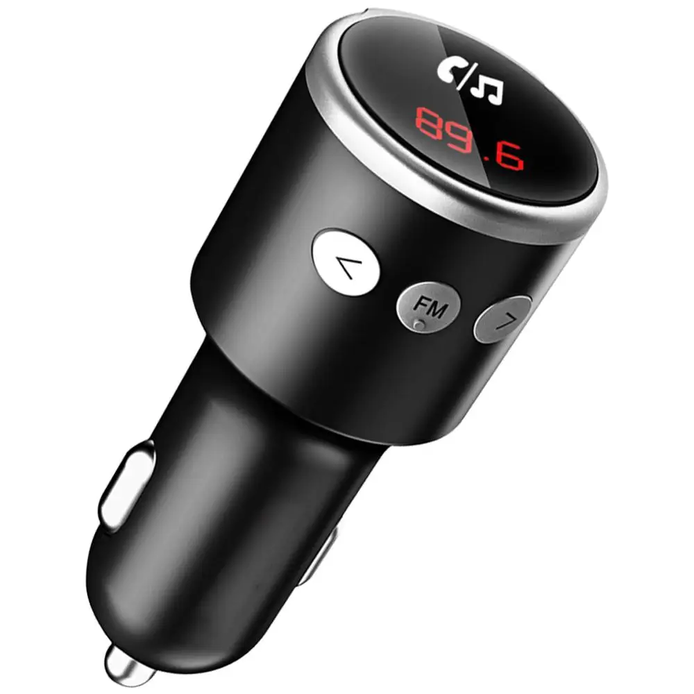 Беспроводной Bluetooth fm-передатчик адаптер с ручным вызовом двойной USB быстрое