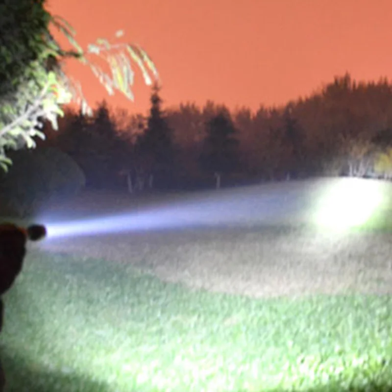 Litwod Z10V5 CREE XHP70 Тактический мощный охотничий светодиодный фонарик 1000 люмен Зум для