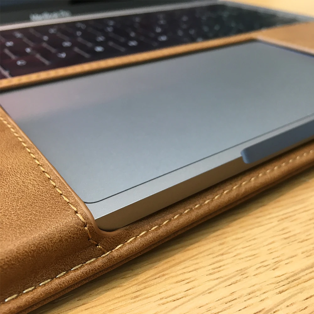 Jisoncase PU кожаный чехол для MacBook Pro Retina 15 дюймов с сенсорной панелью Роскошный