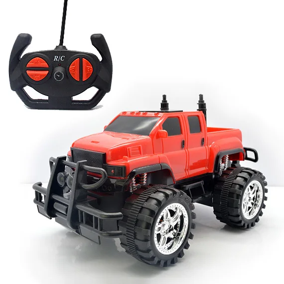 RC автомобиль 1:18 супер большой пульт дистанционного управления автомобиль дорожный автомобиль Джип внедорожник Радиоуправляемый высокоскоростной автомобиль электрическая игрушка - Цвет: Красный