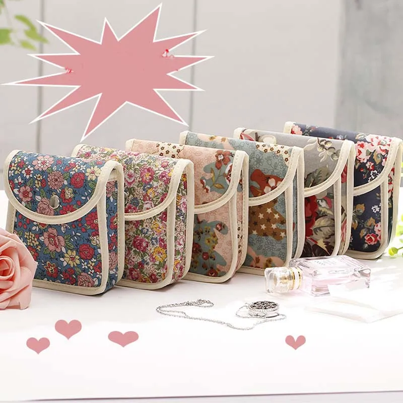 Цветочные гигиенические прокладки Сумки влажная сумка многоразовая для мамы