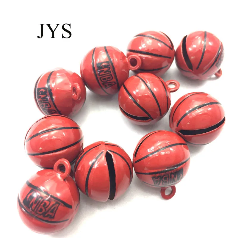 Баскетбольные колокольчики 15 мм 10 шт./лот|bell charm|be charmcharms basketball |