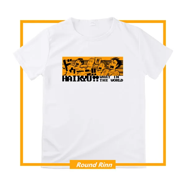 Haikyuu Karasuno School Nekoma kageyama Tobio Hinata Shoyo nissinoya Yuu Tanaka Ryunosuke Cos Tee аниме футболка с короткими рукавами