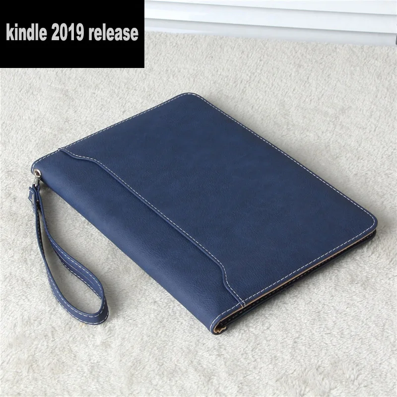 Classic blue Чехол для всех новых Kindle 10th Generation Release business защитный чехол с автоматическим пробуждением/сном для Amazon Kindle E-Reader - Цвет: Classic blue