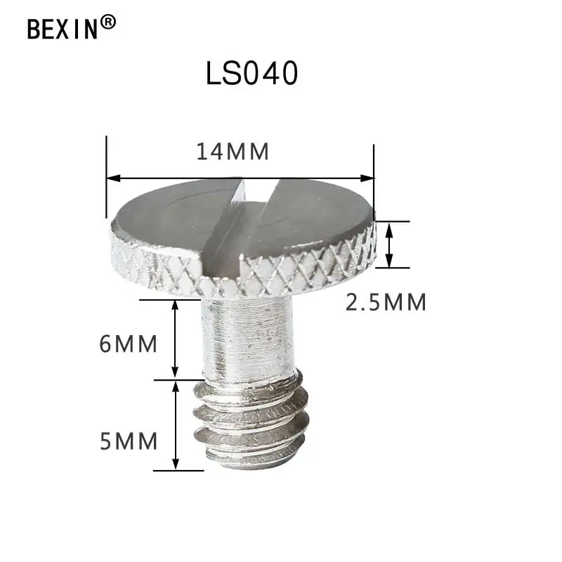 10 шт. 1/4 камеры на заказ винт с плоской головкой Соединительный для штатива