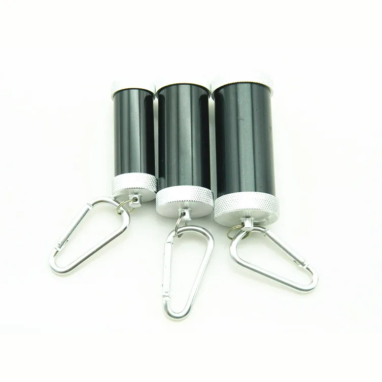 1 шт. 3 размера серебристая и черная круглая коробка для хранения таблеток