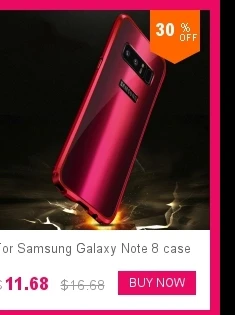Для samsung Galaxy S8 S9 Note 8 чехол из алюминиевого сплава с металлической рамкой+ акриловая задняя крышка для samsung note8 9 чехол s