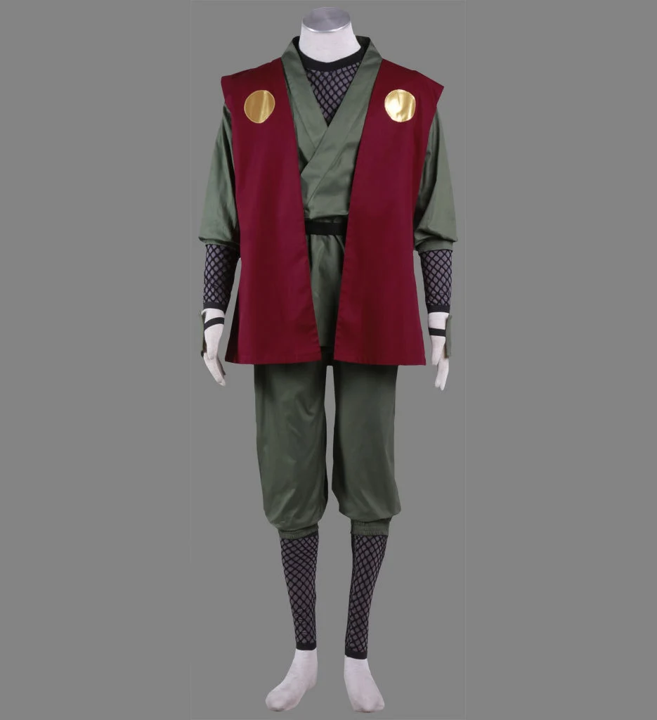 Индивидуальные Аниме Наруто Косплей Костюм Jiraiya кимоно полный набор одежды парик с головной повязкой Сабо костюмы для Хэллоуина