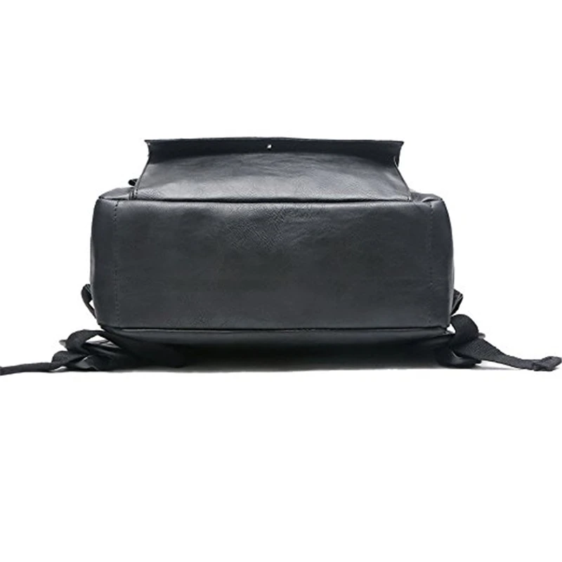 Zebella/Черный Модный женский рюкзак молодежные рюкзаки из искусственной кожи для