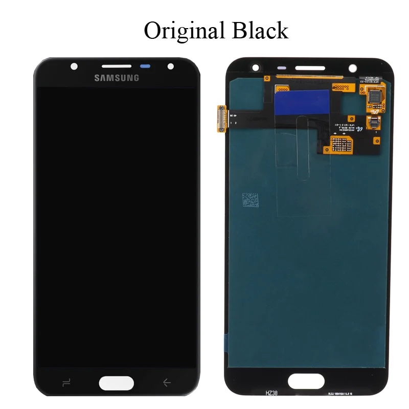 Original Black SUPER AMOLED 5,5 ''lcd для SAMSUNG Galaxy J7 Duo J720 J720F AMOLED lcd дисплей кодирующий преобразователь сенсорного экрана в сборе регулируемый - Цвет: Original Black