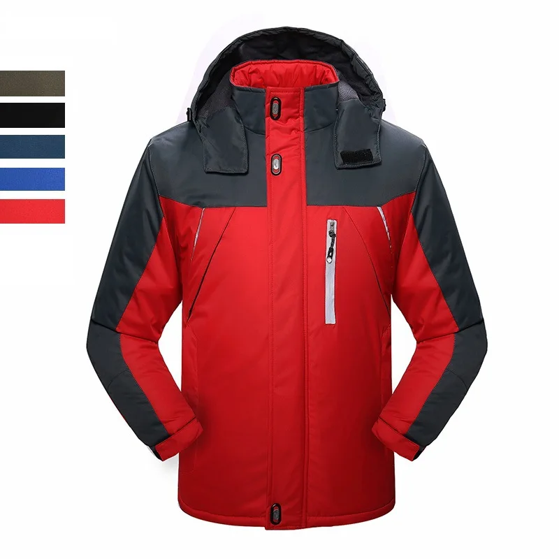 

Осенне-зимняя мужская теплая куртка для активного отдыха, спорта, кемпинга, пешего туризма, охоты, дождя, водонепроницаемая куртка ветровка ...