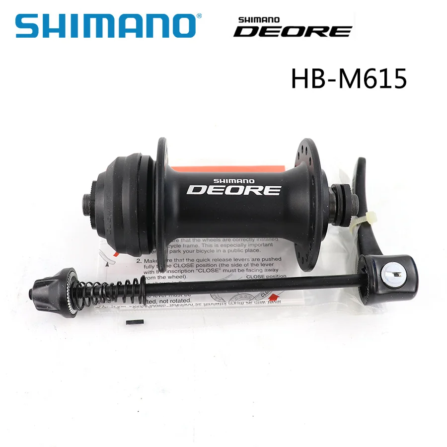 Shimano Deore M615 32H велосипедный концентратор Передняя и задняя ступицы Центральный