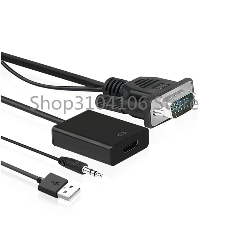 Новый Переходник VGA папа HDMI мама с аудио интерфейсом|vga male to hdmi|vga maleto hdmi |