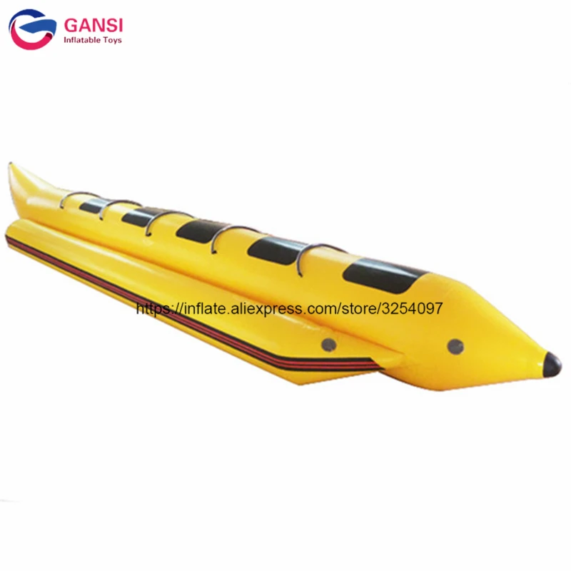 Buy 47 085 00 5 人耐久性けん引可能なフライ魚ボート 海洋ライダーインフレータブルフライングフィッシュバナナボート大人のための