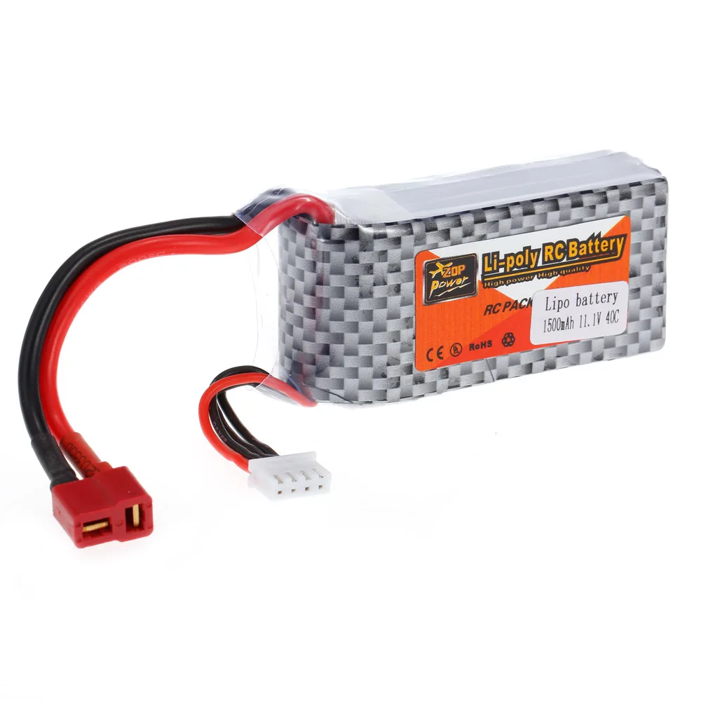 Новое поступление 3 S 11 1 V 1500 mAh 40C Т зажигания Липо Батарея ZOP Мощность для QAV250 H210 LS180