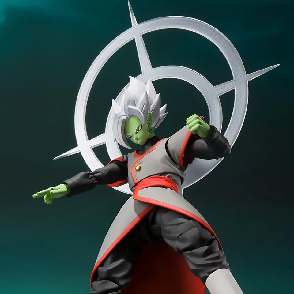 Tronzo Bandai Tamashii нациями Dragon Ball Super Zamasu Potara Ver Goku черный SSJ Розовый ПВХ фигурка модель игрушки