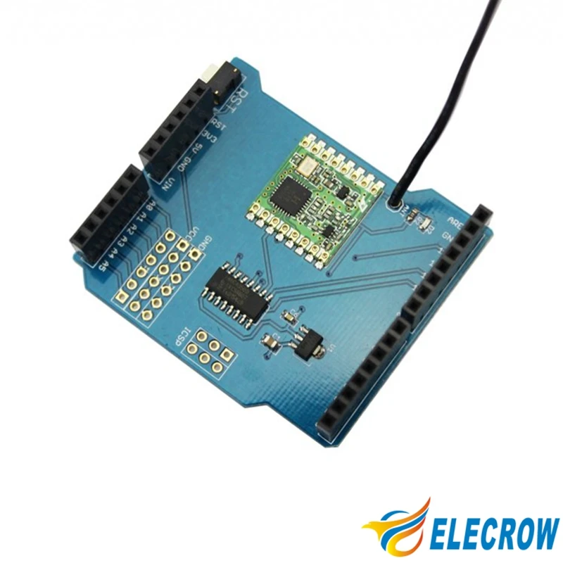 Elecrow RFM69 щит для Arduino RFM69HCW радиомодуль электронные DIY вентиляторы проект студентов