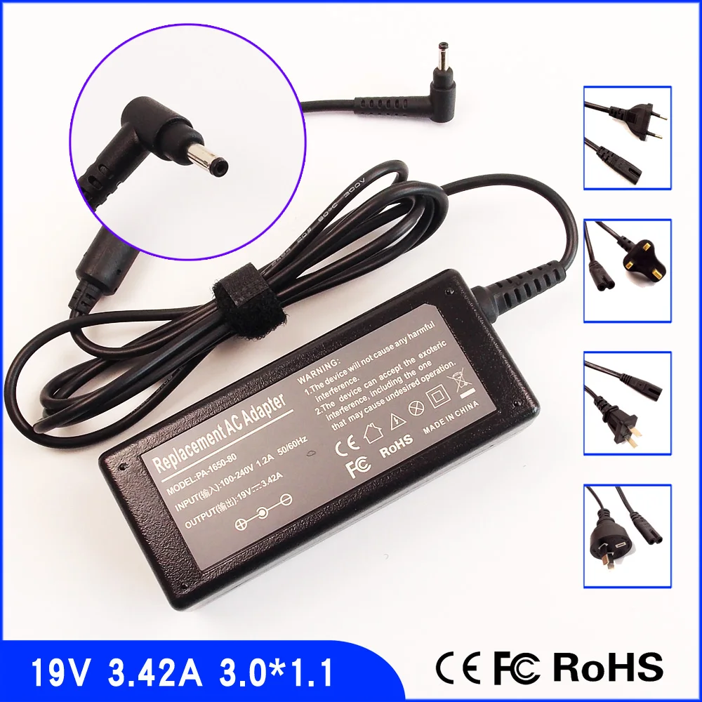 

19V 3.42A Laptop Ac Adapter Charger For Acer Aspire S7 S7-391 S7-391-6413 S7-391-6468 S7-391-6478 S7-391-9886 S7-391-53314G
