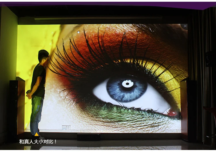 Ультра-short throw фокус Дневного Света Проектор Для Домашнего Кинотеатра 6000 ANSI