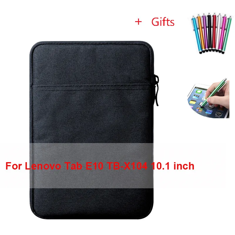 For Lenovo Tab E10 Чехол для планшета lenovo Tab E10 10,1 Tab2 A10 A10-70L 70LC TB-X104 Tab 2 A10-30 TAB 10 Tab3 крышка из закаленного стекла+ ручка - Цвет: For Lenovo Tab E10