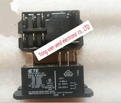 Горячая Распродажа, новинка, Φ T92S11D2224 T92S11D22 24 в пост. Тока, 24 в пост. Тока, реле DIP8, бесплатная доставка